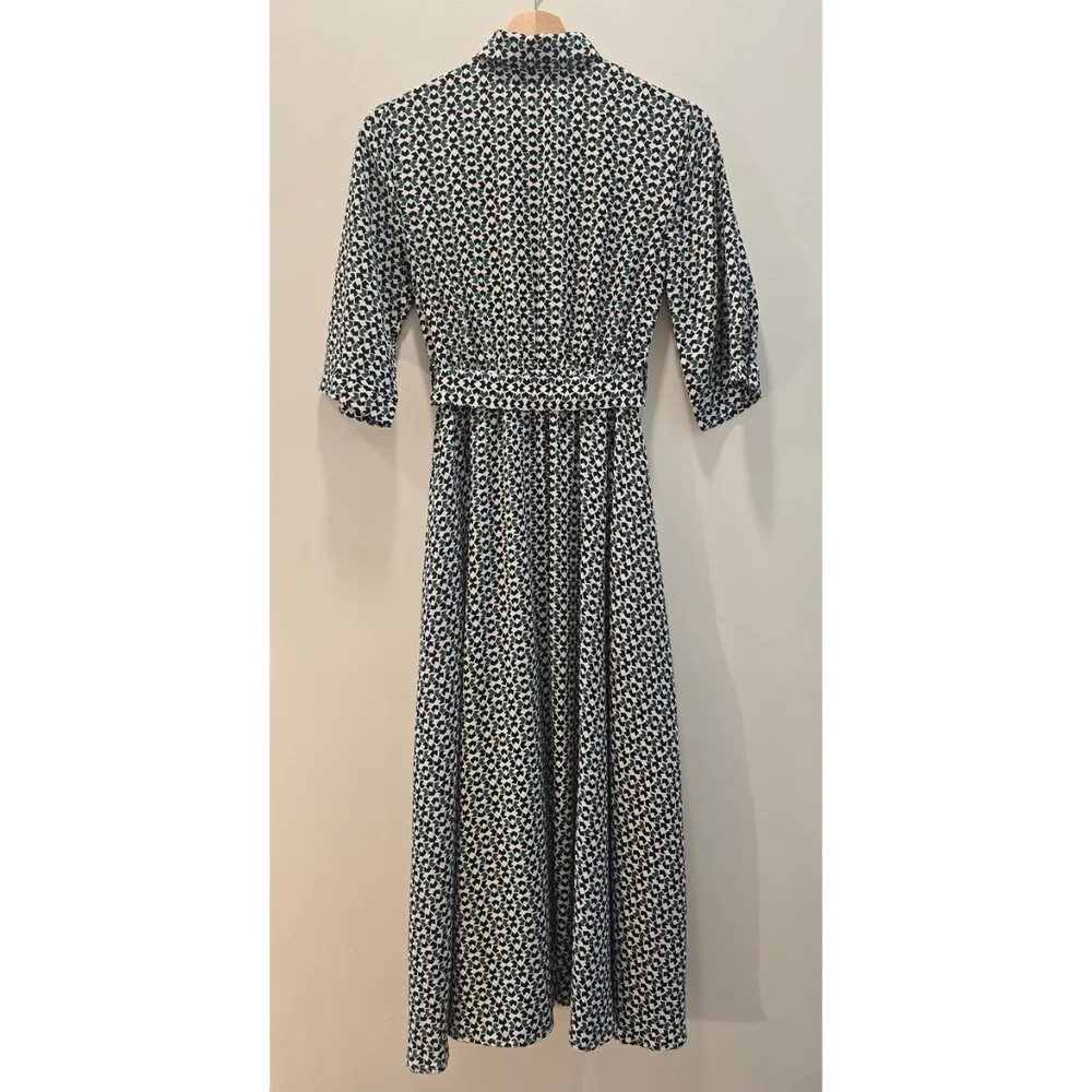 Geometric Patterned Midi Dress - Picture 2 of 7